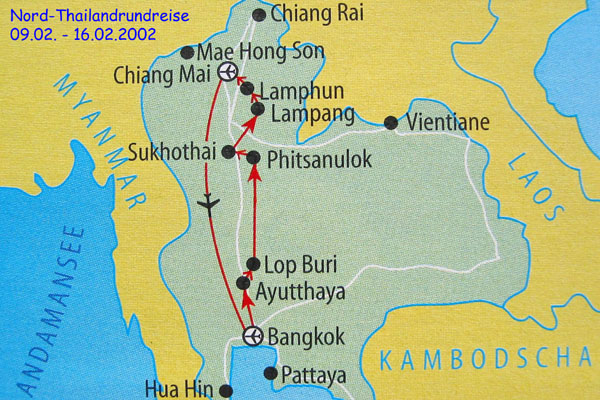 Nordthailand Rundreise