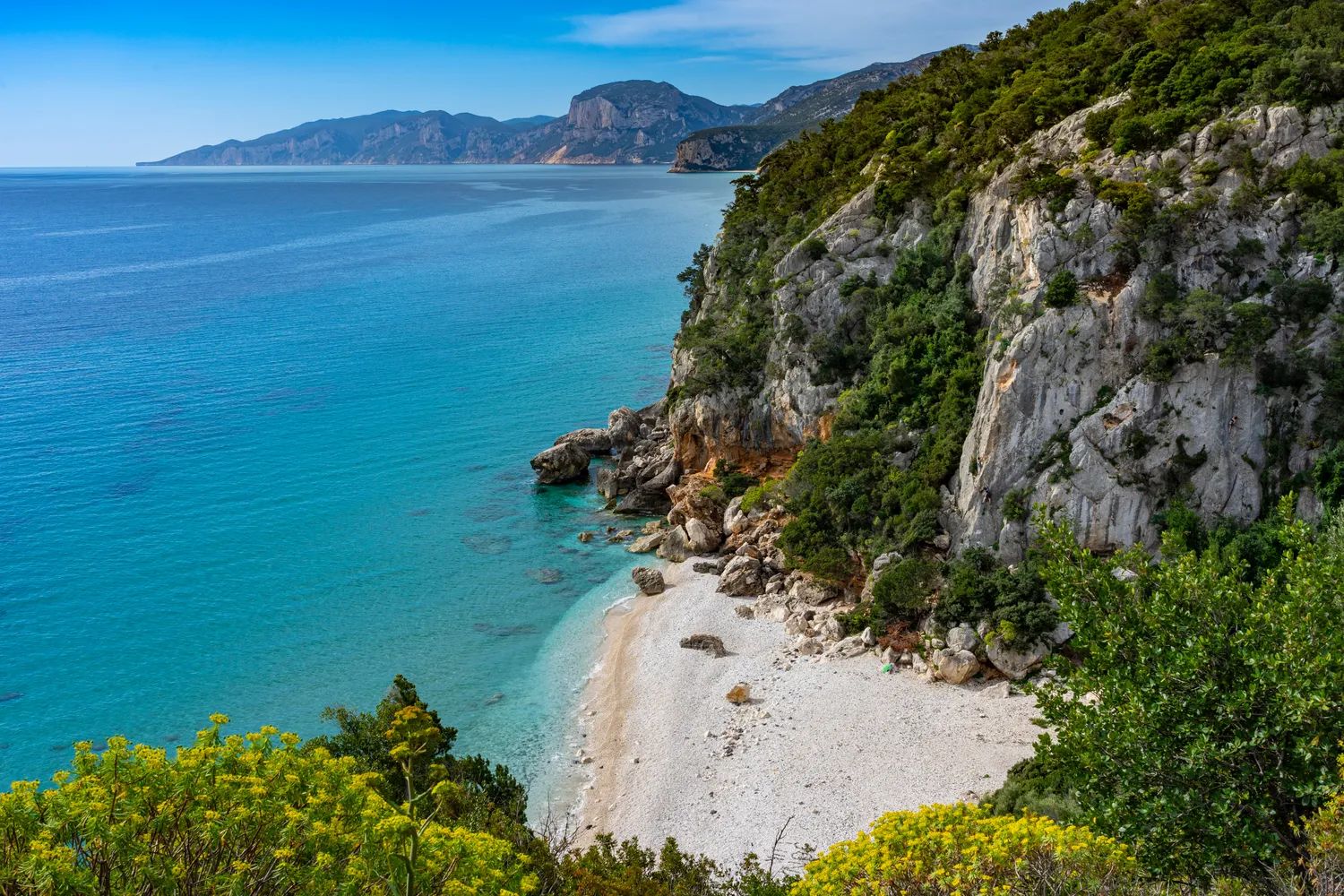 Türkisfarbene Bucht am Golfo di Orosei