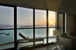 original DXBPJ Executive Suite Balcony Sunset