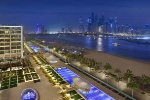 original DXBPJ Dubai Marina Dubai Harbor Views Blue Hour
