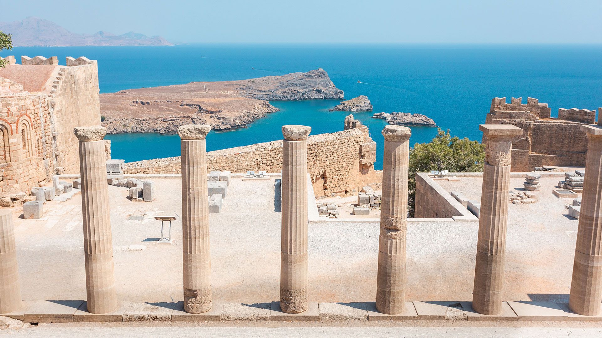 Lindos – das Postkartendorf mit Akropolis