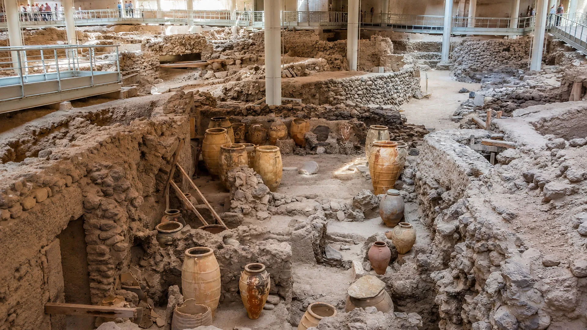 Akrotiri – das Pompeji Griechenlands