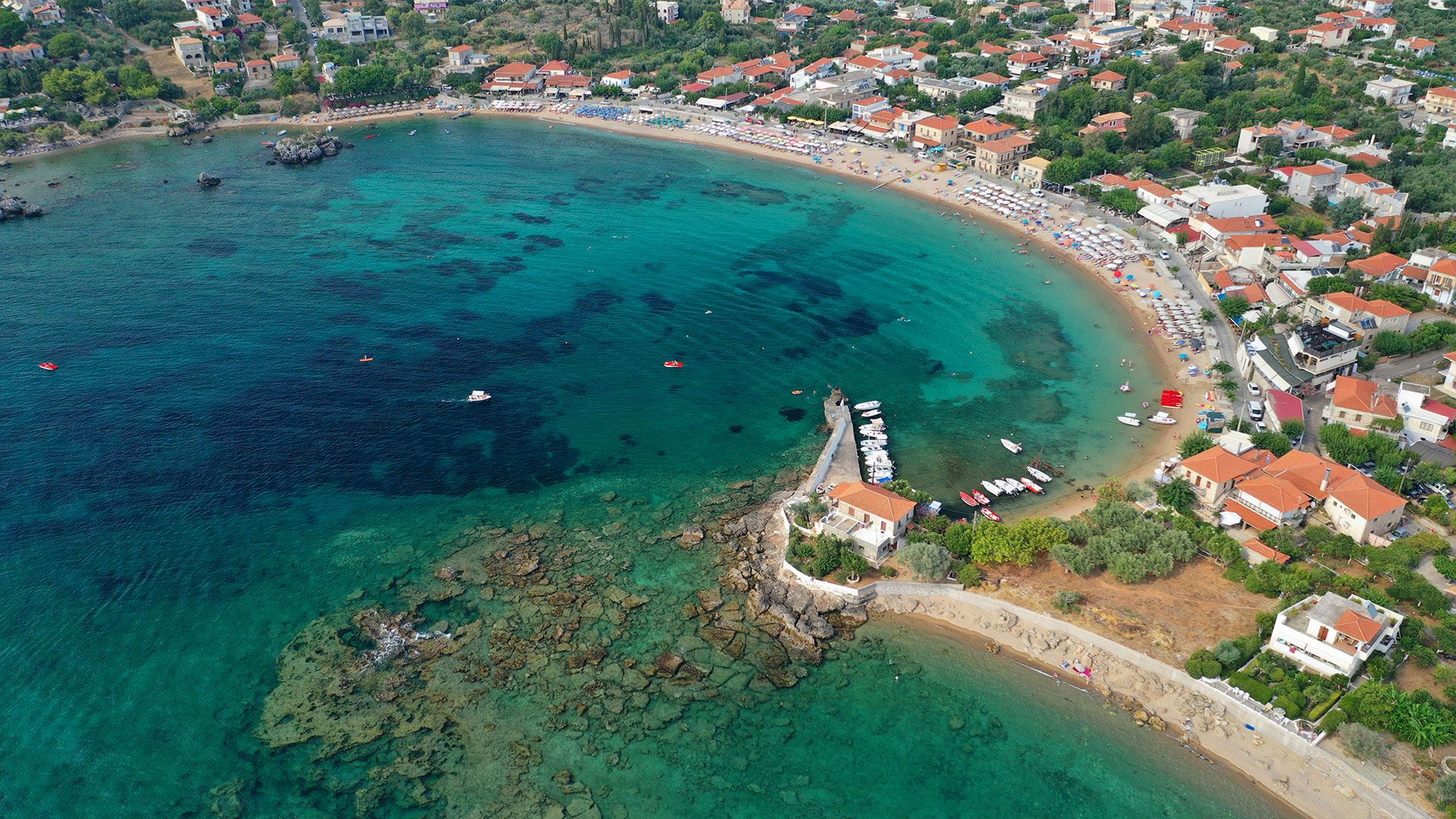 Stoupa – das schönste Stranddorf der Region