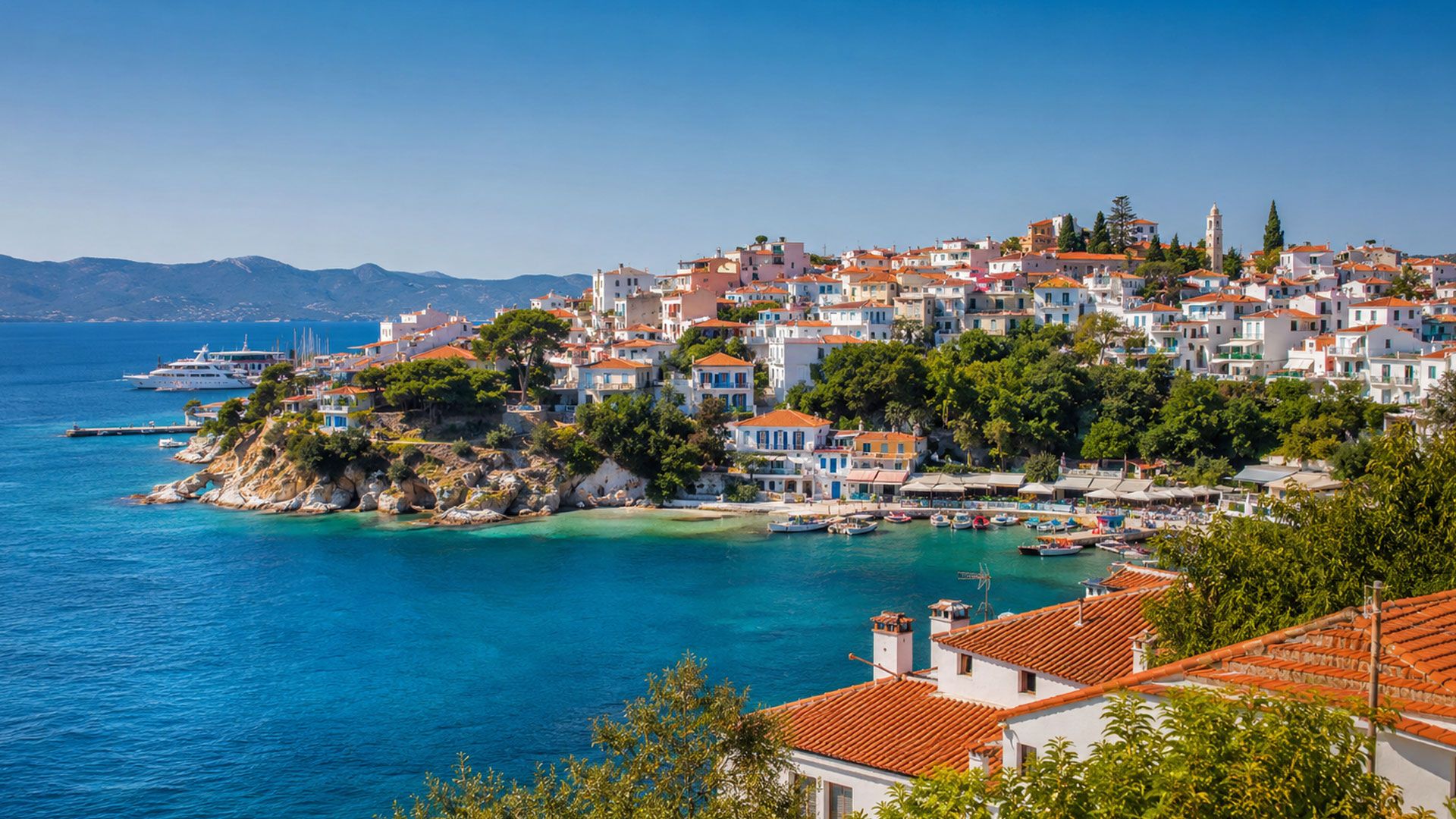 Skiathos-Stadt – das lebendige Herz der Insel