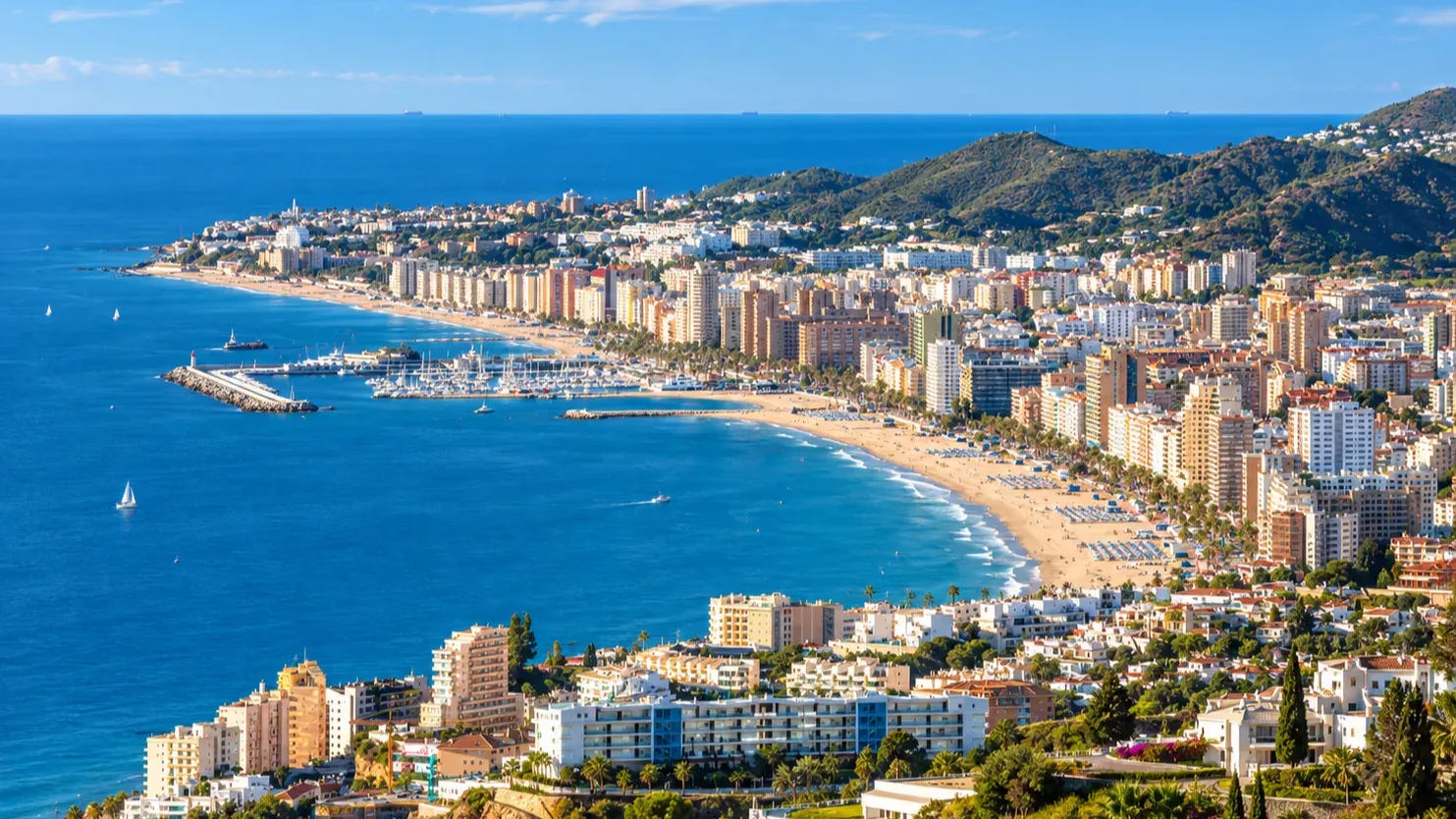 Fuengirola – lange Promenade, kurze Wege
