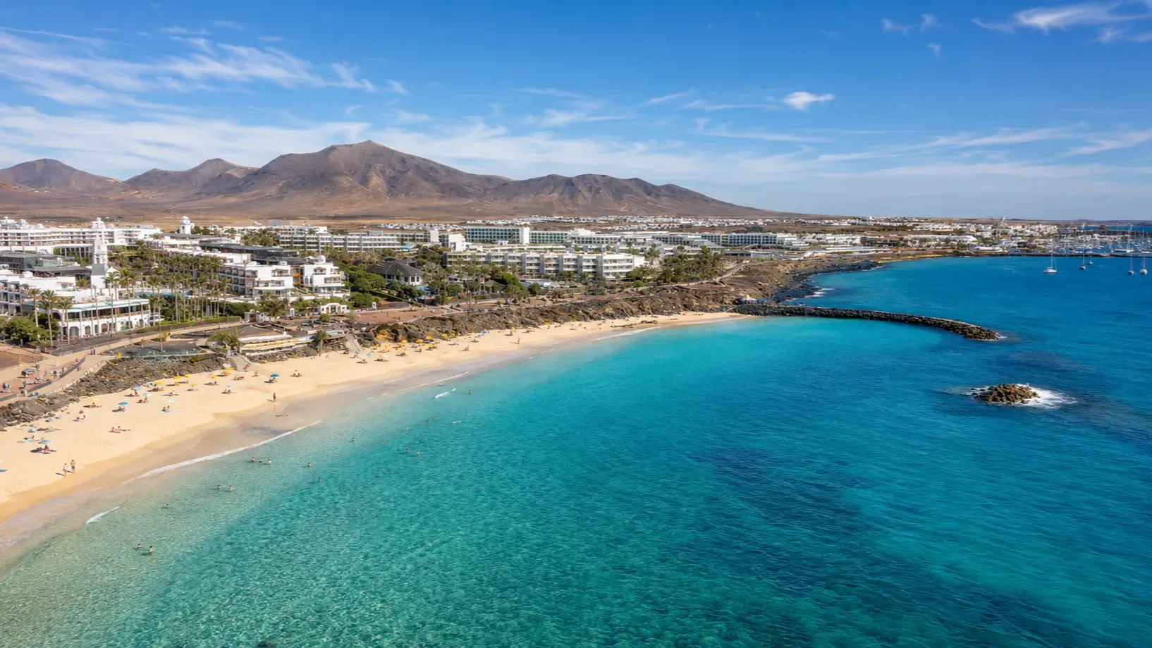 Playa Blanca – der Süden mit Blick nach Fuerteventura