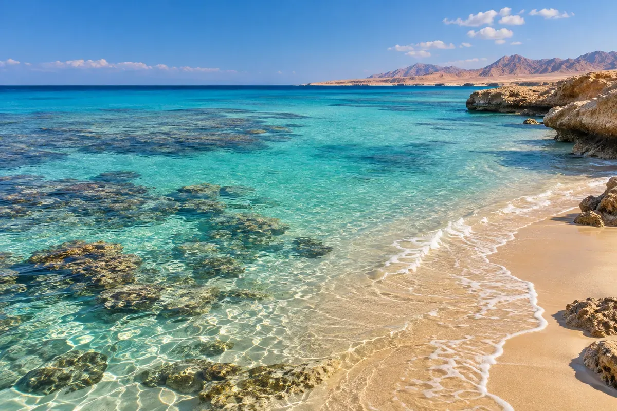 Badeurlaub in Hurghada am Roten Meer mit Direktflug ab Stuttgart.